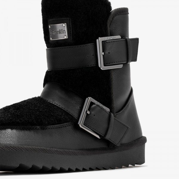 Bota D. Franklin Nordic Big Buckle Black