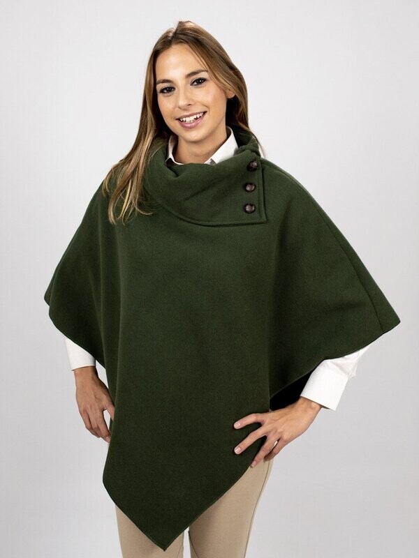 Capa BRITISH COTTON muflón verde