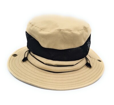 Sombrero safari ocre