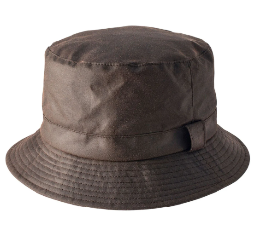 Sombrero Heather Johnston Wax ZH003 marrón