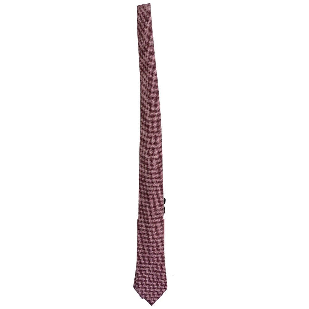 Corbata Caza Unisex P Tweed Rojo