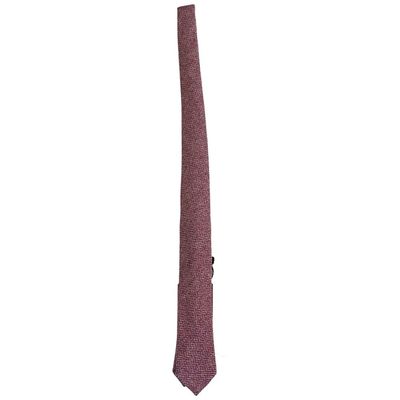 Corbata Caza Unisex P Tweed Rojo