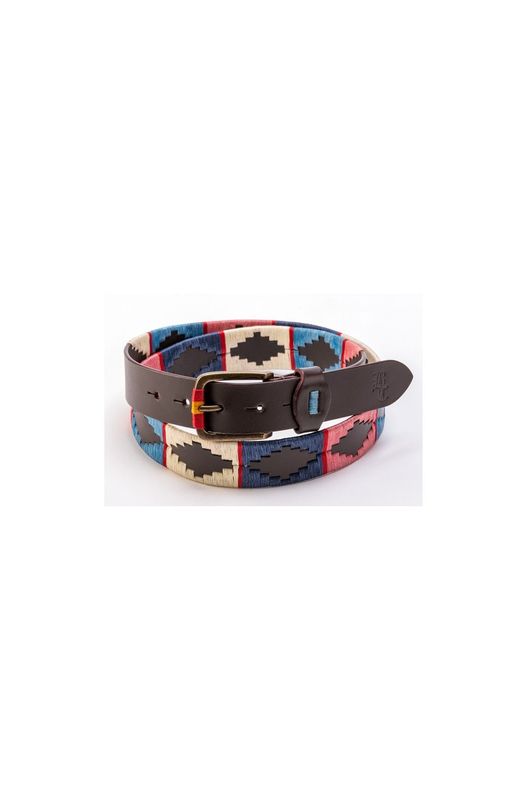 Cinturón argentino rosa/celeste/azul/ beige