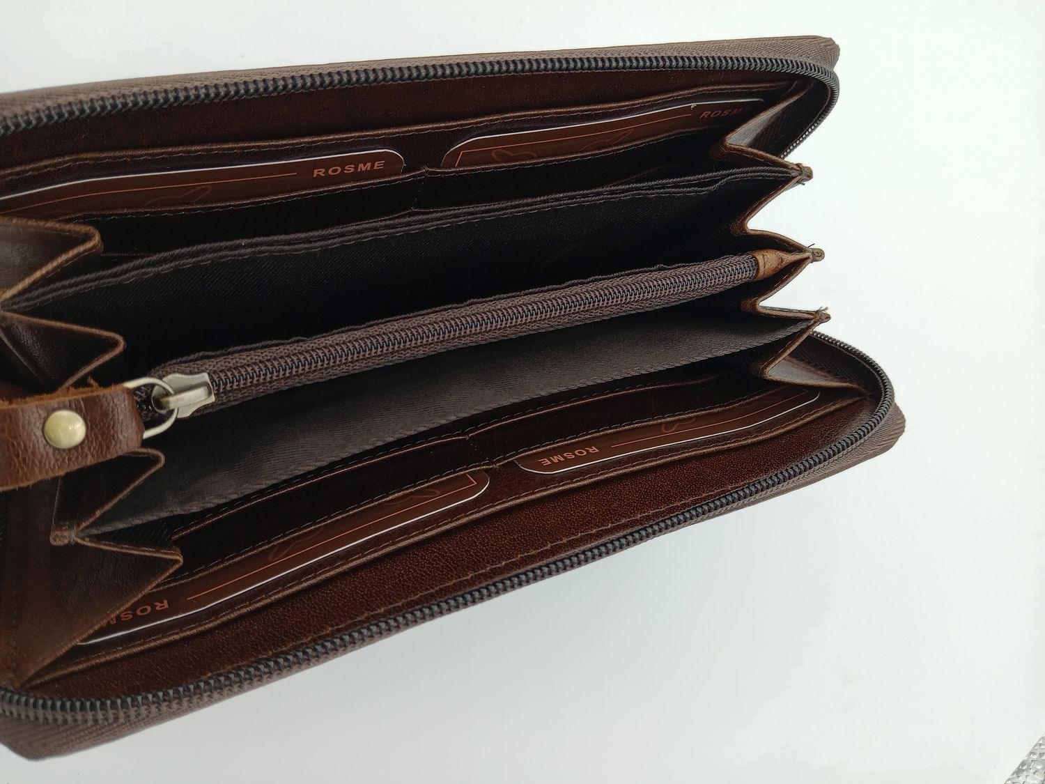 Cartera Rosme marrón 7286