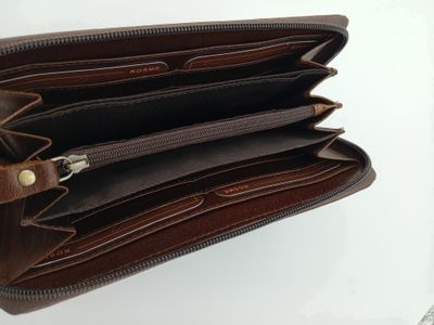 Cartera Rosme marrón 7286