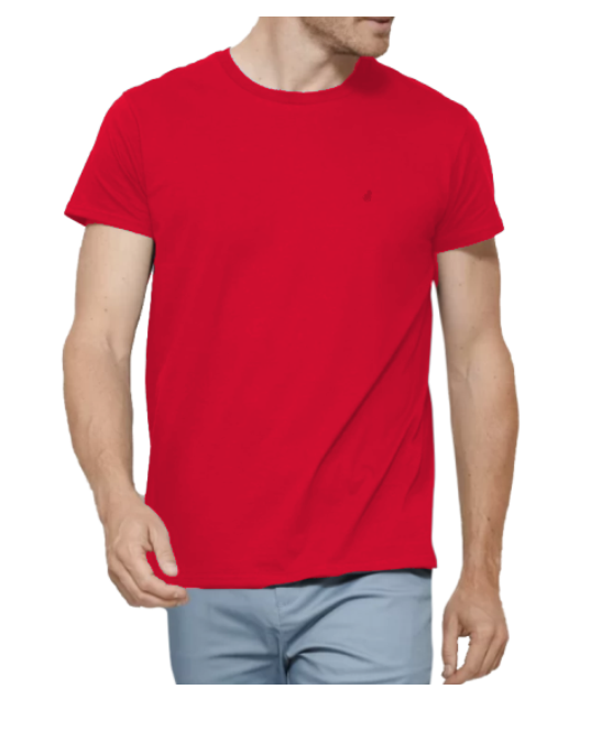 Camiseta básica roja Forestal
