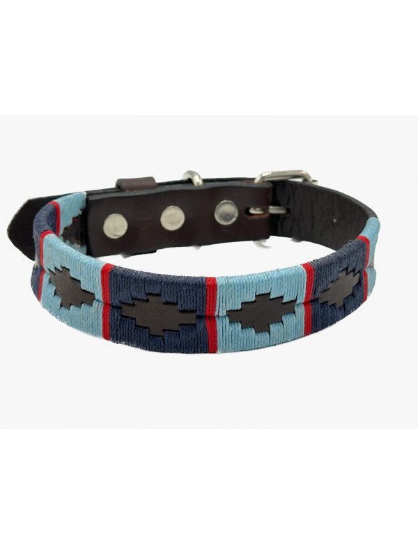 COLLAR DE PERRO ARGENTINO AZUL