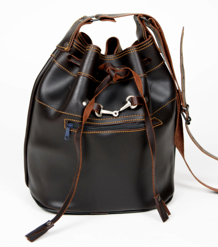 Bolso portacartuchos piel engrasada