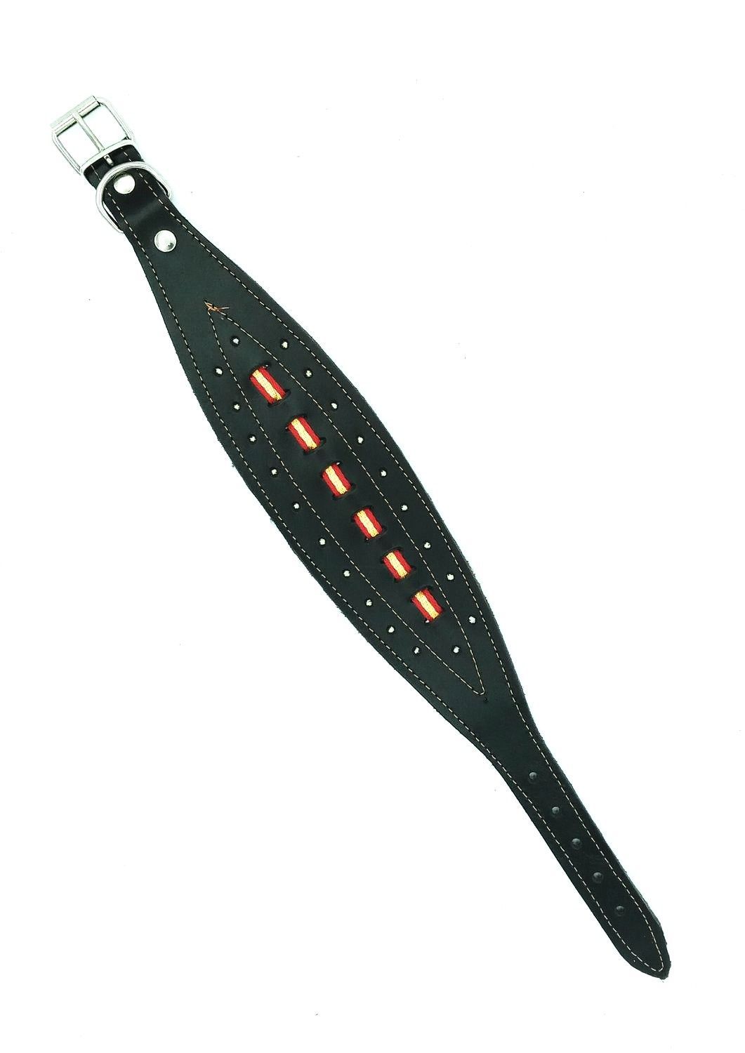 Collar cuero galgo España