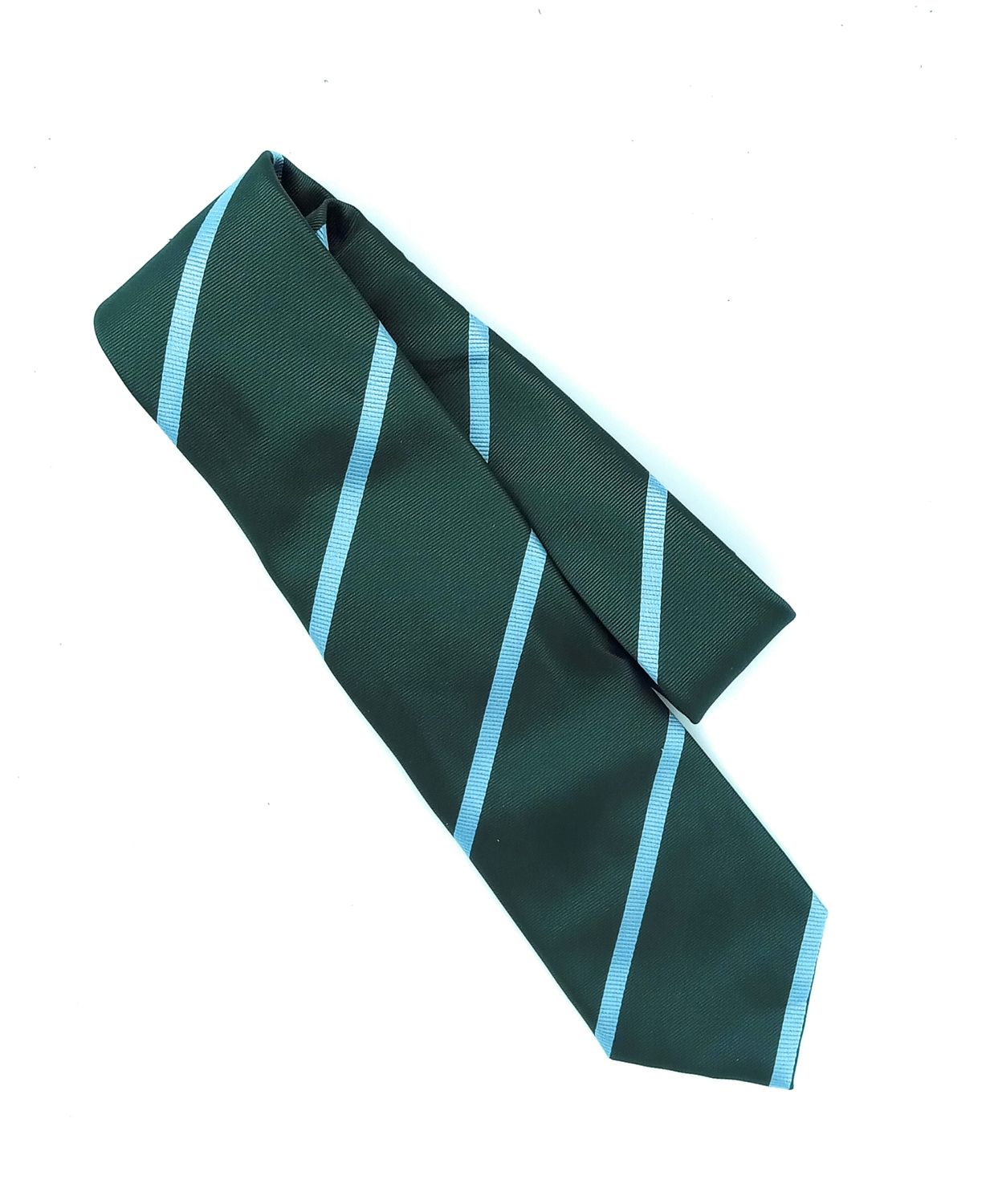 Corbata azul y verde