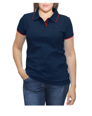 POLO AZUL MARINO FORESTAL MUJER
