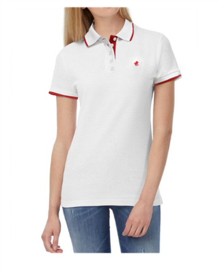 POLO BLANCO FORESTAL MUJER