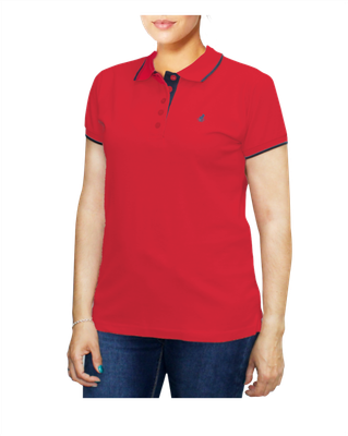 POLO ROJO FORESTAL MUJER