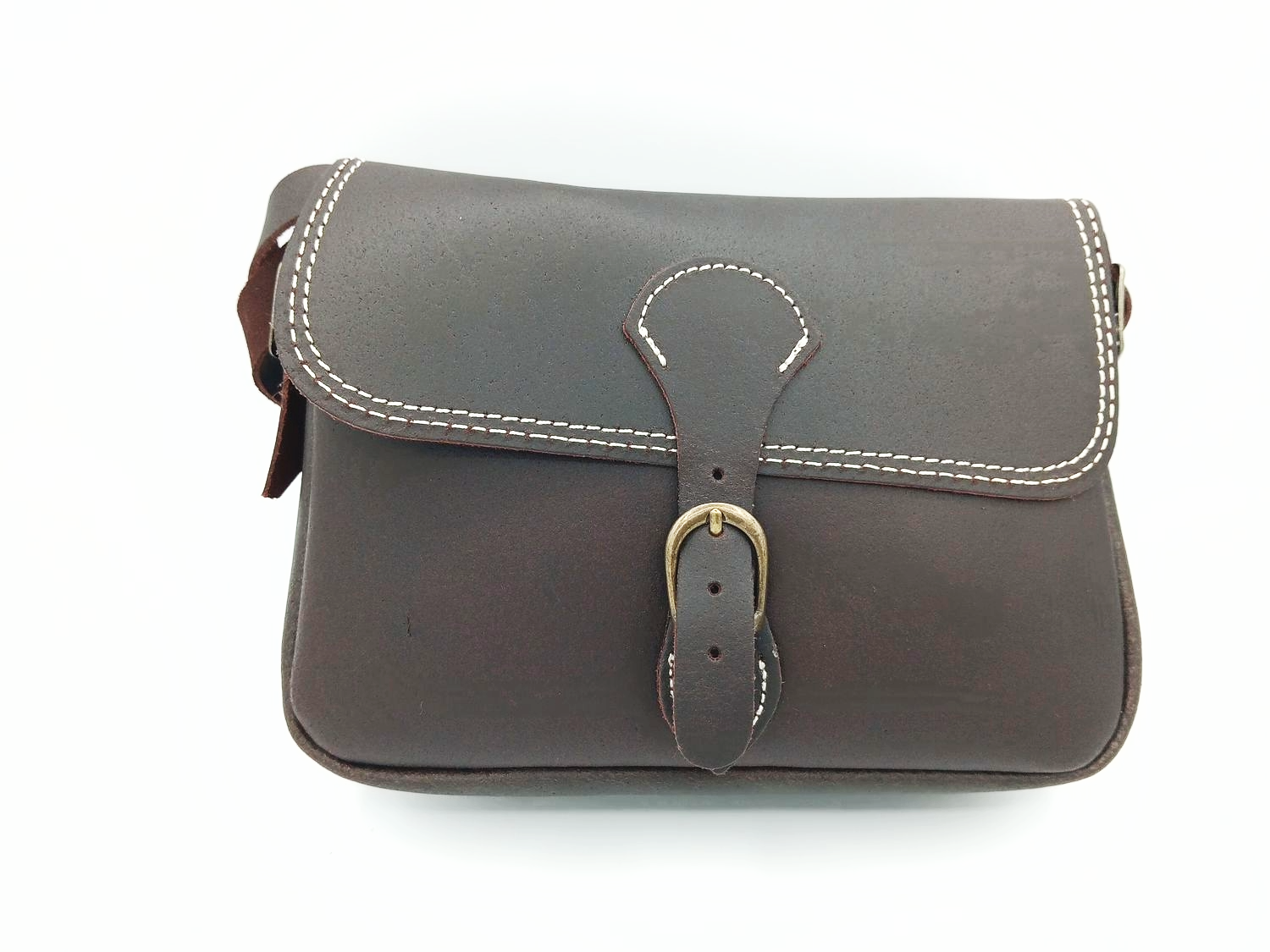 Riñonera marrón mediana