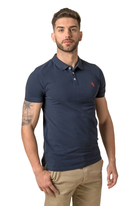 Polo color azul marino