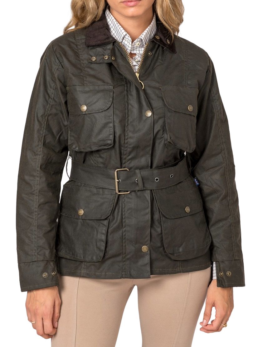 CHAQUETA ENCERADA WOMAN 4 POCKETS