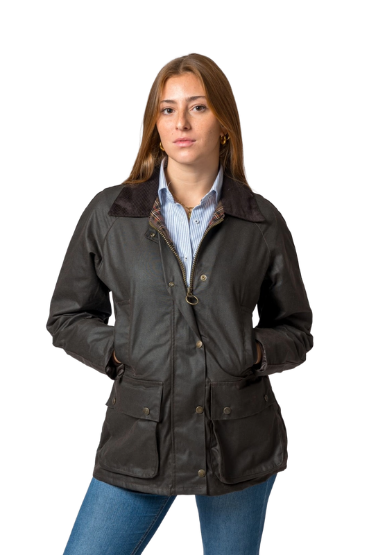 Chaqueta encerada woman wax classic marrón Chaqueta encerada woman wax classic marrón