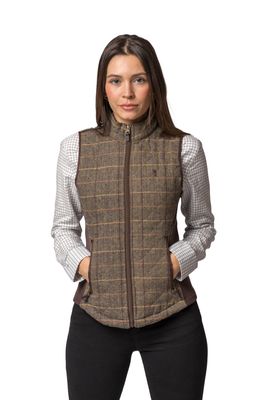 Chaleco acedera espiga tweed