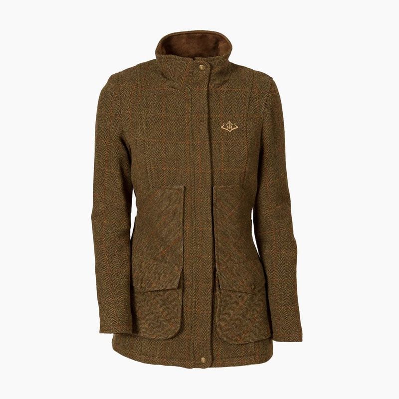 Abrigo Tweed mujer Pasión Morena Abrigo Tweed mujer Pasión Morena