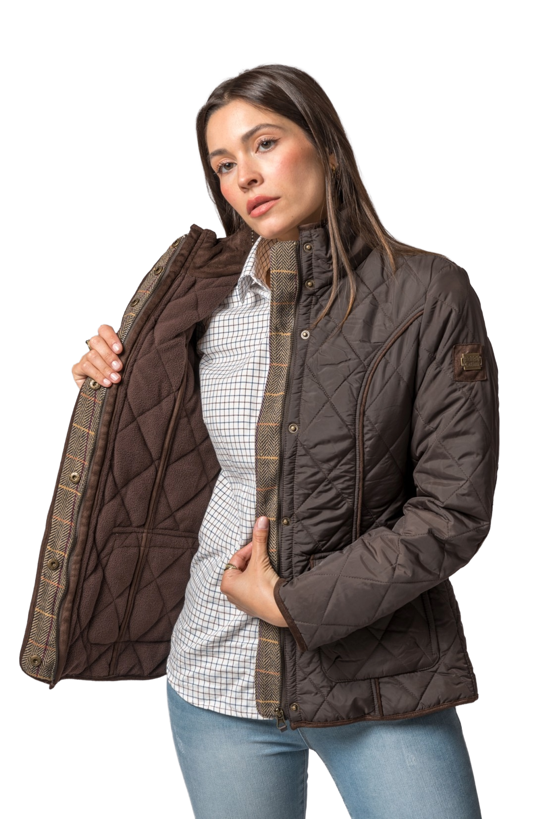 Husky modelo Sofia marrón