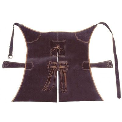 Zahón montero de piel