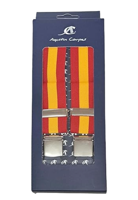 Tirantes Agustín Corpas con bandera de España