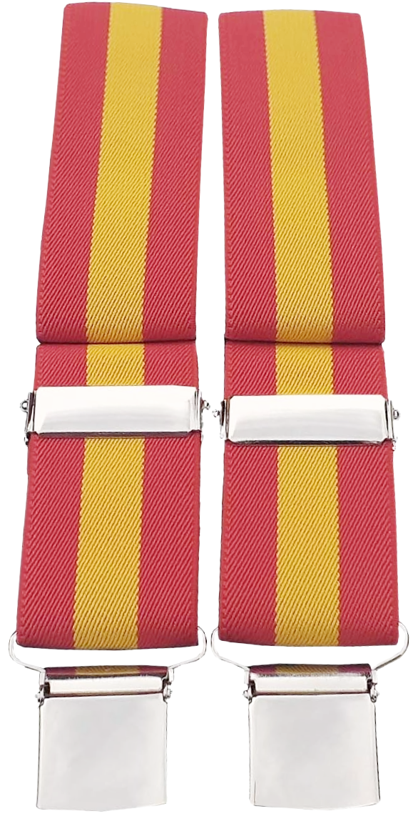 Tirantes Agustín Corpas con bandera de España