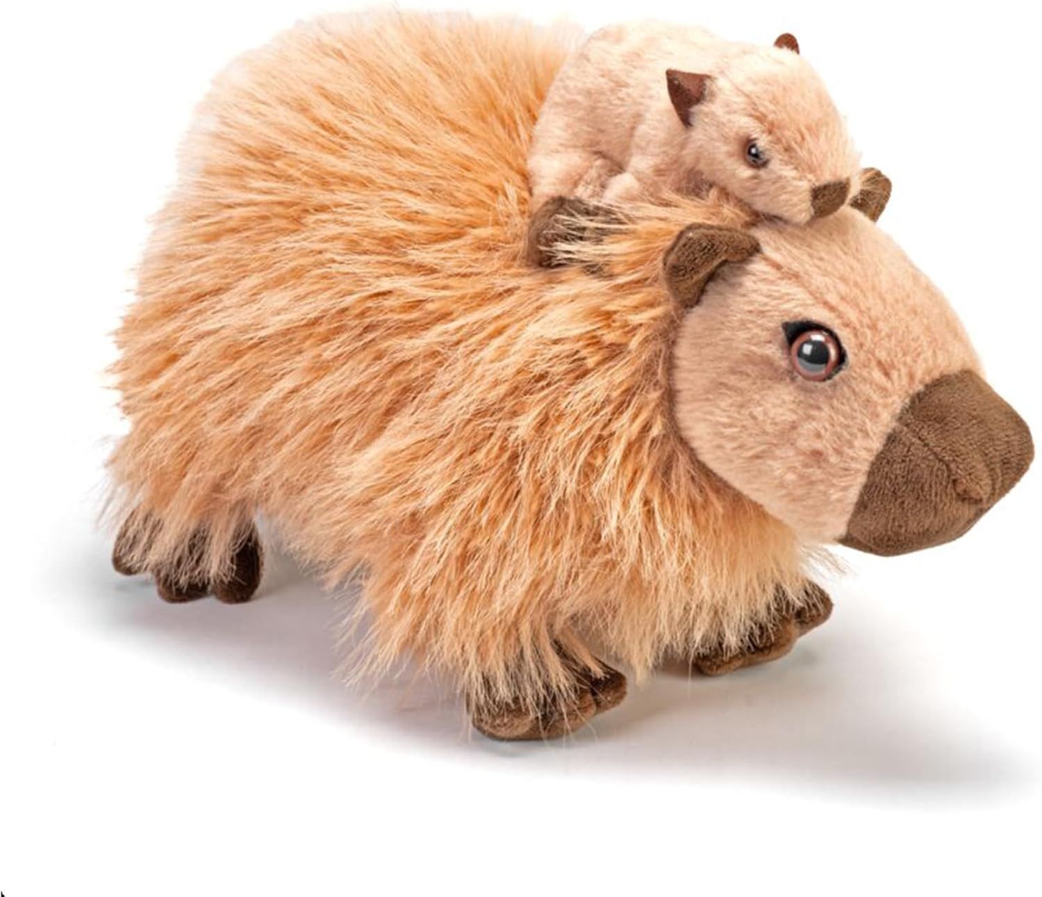 PELUCHE CAPIBARA Y BEBE