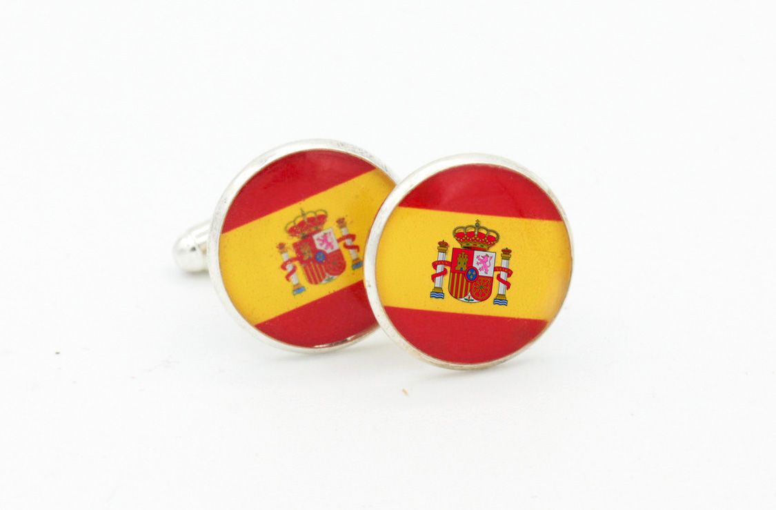 Gemelos bandera de España