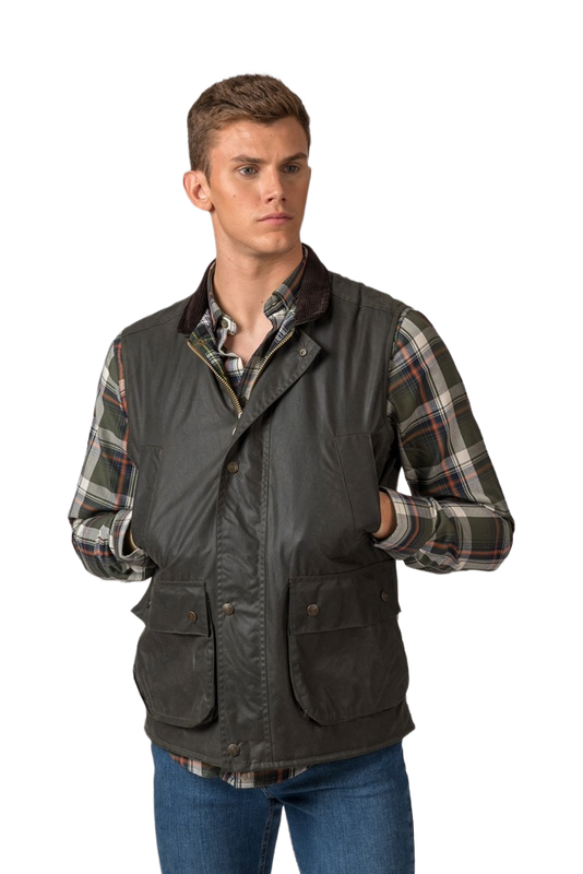 Chaleco encerado York Gilet verde Chaleco encerado York Gilet verde