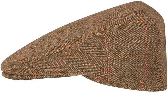 Cambridge - Gorra Unisex de Tweed - Gorra de Estilo campiña Inglesa