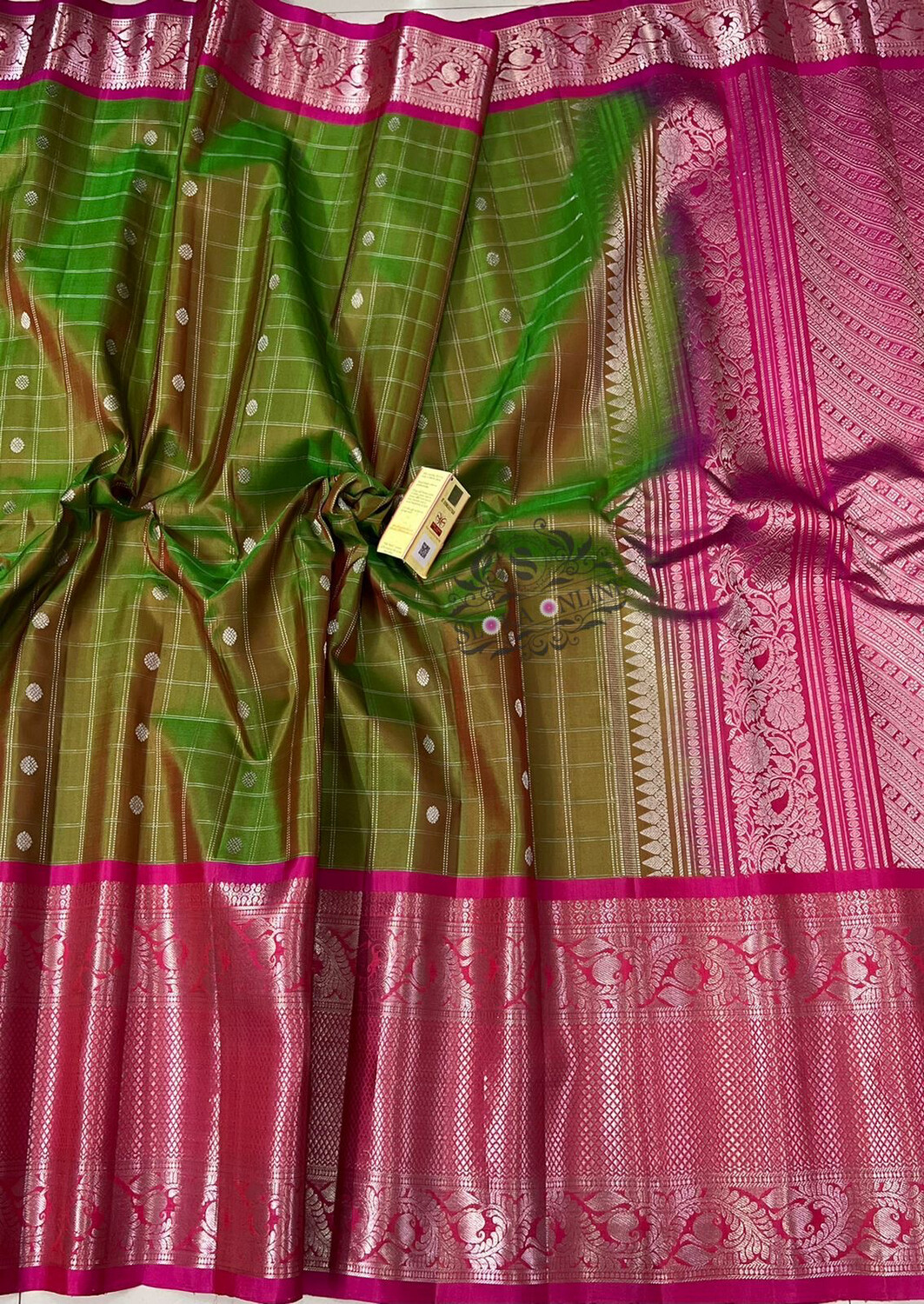 Beautiful Colors of Exclusive Pure Gadwal Silk Sarees With Silk Mark