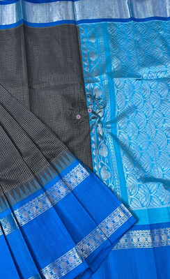 Beautiful colors of Latest Designer Pure Handloom Kuppadam Silk Sarees