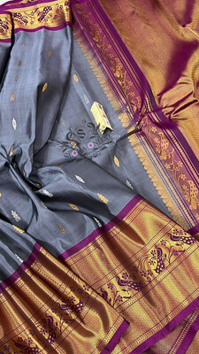 Pure Gadwal Silk Sarees With Silk Mark