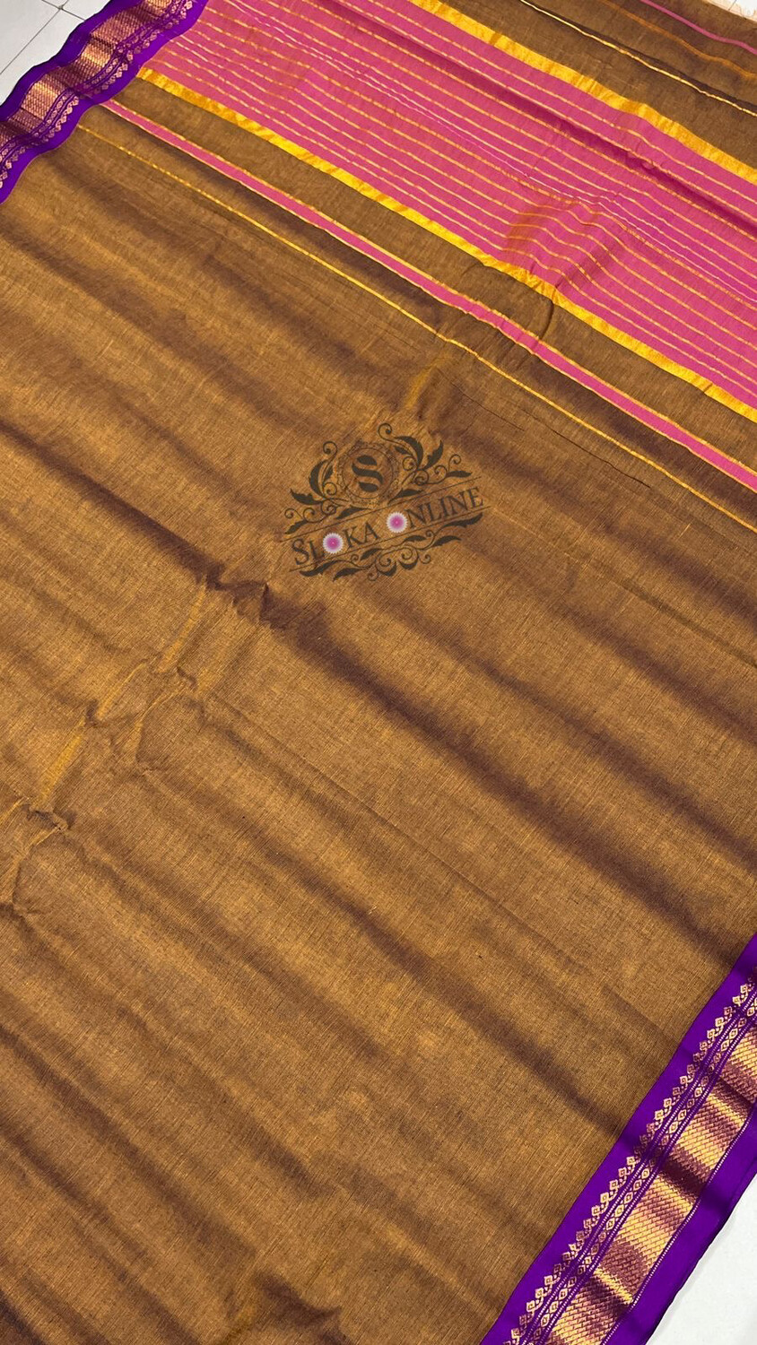 Beautiful Pure Handloom Gadwal Cotton Sarees