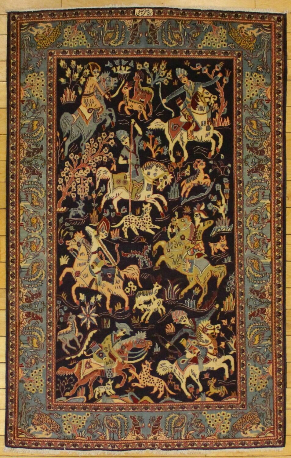 Persian Kashan - 4.5 x 7.2