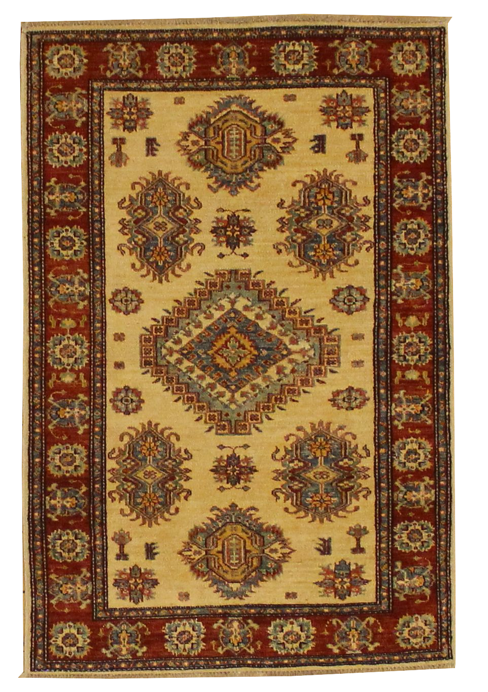 Afghani Kazak - 3.1 x 4.7