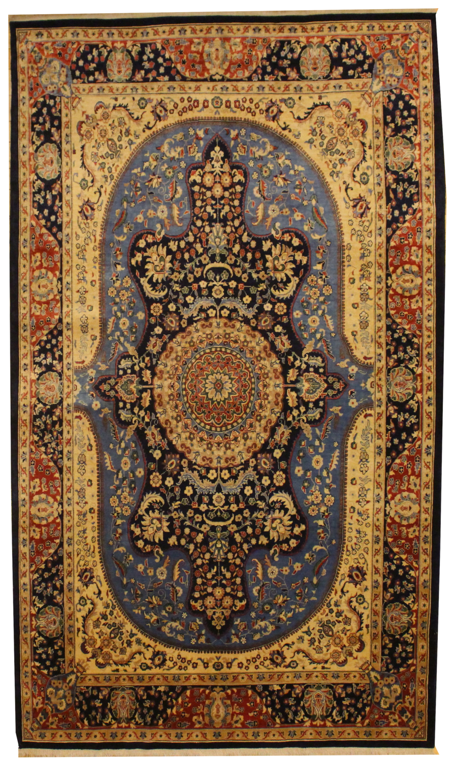 Afghani Fine Book Tabriz Design - 6.9 x 11.7