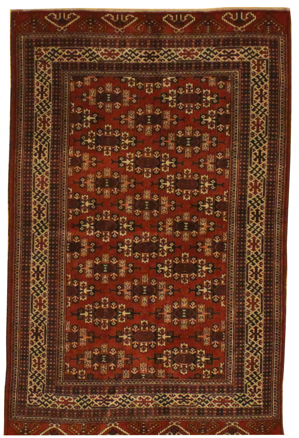 Turkoman Fine Waziri - 6.4 x 4.0