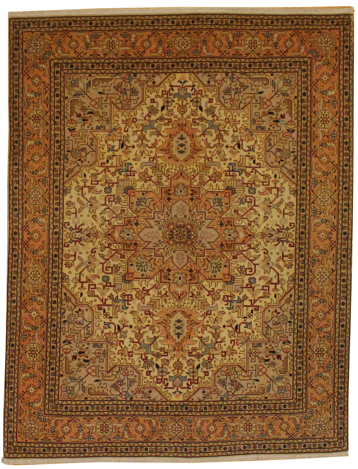 Tabriz Heriz Design - 5.0 x 6.7