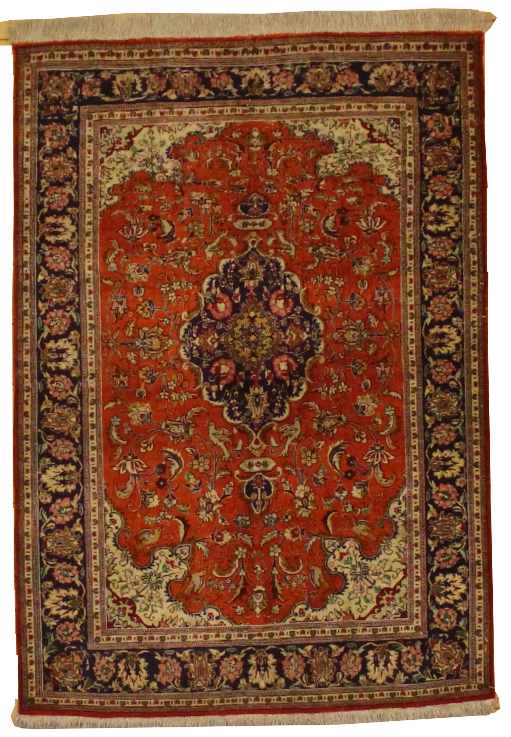 Silk Qum - 3.4 x 4.10