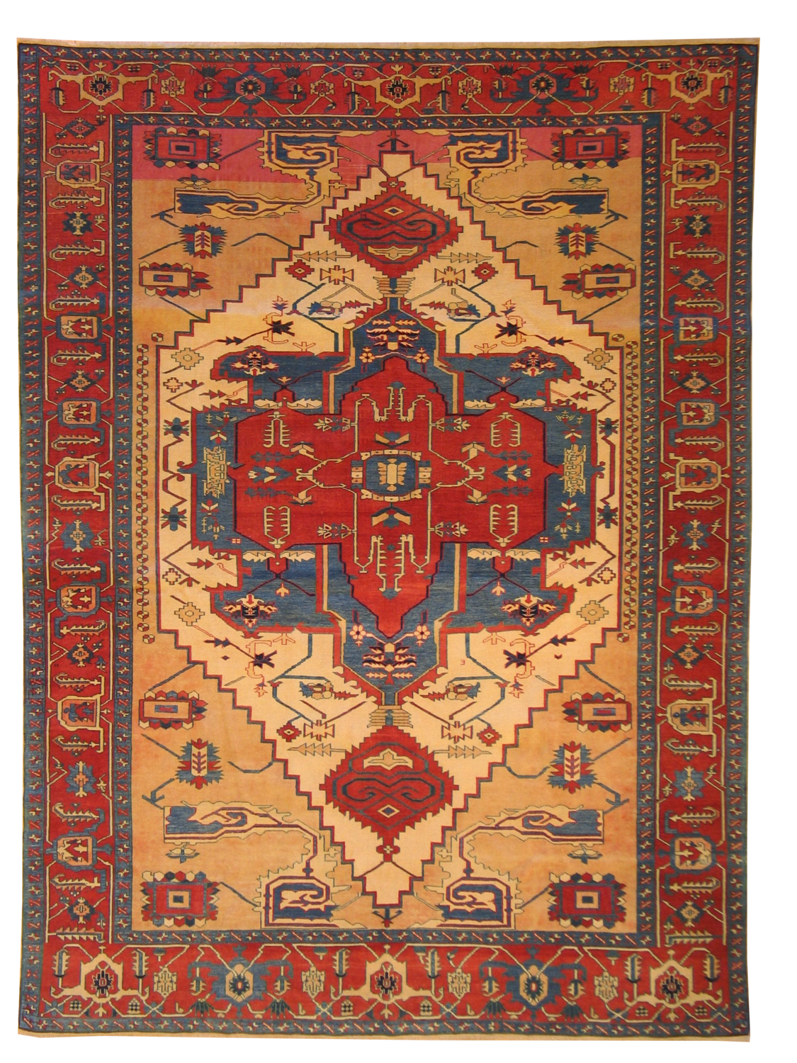 Kazak Heriz - 6.11 x 9.3