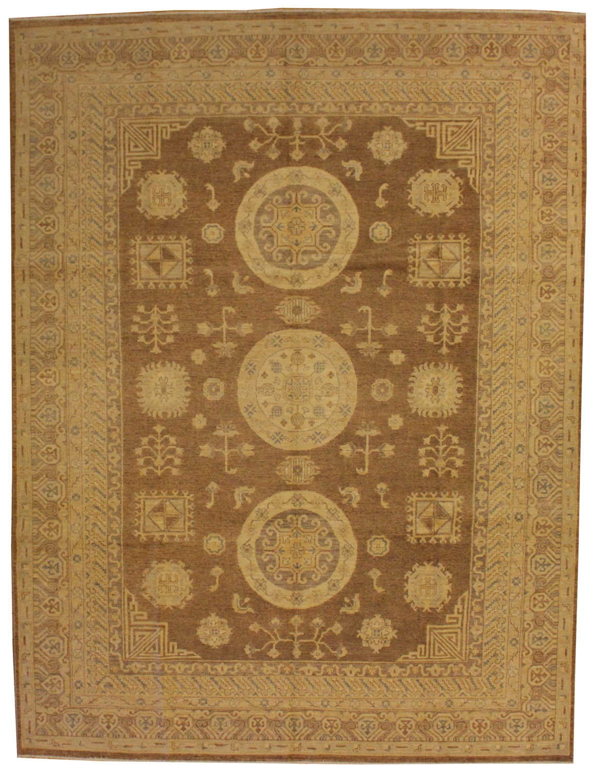 Afghani Stone Wash Khotan - 9.1 x 11.11