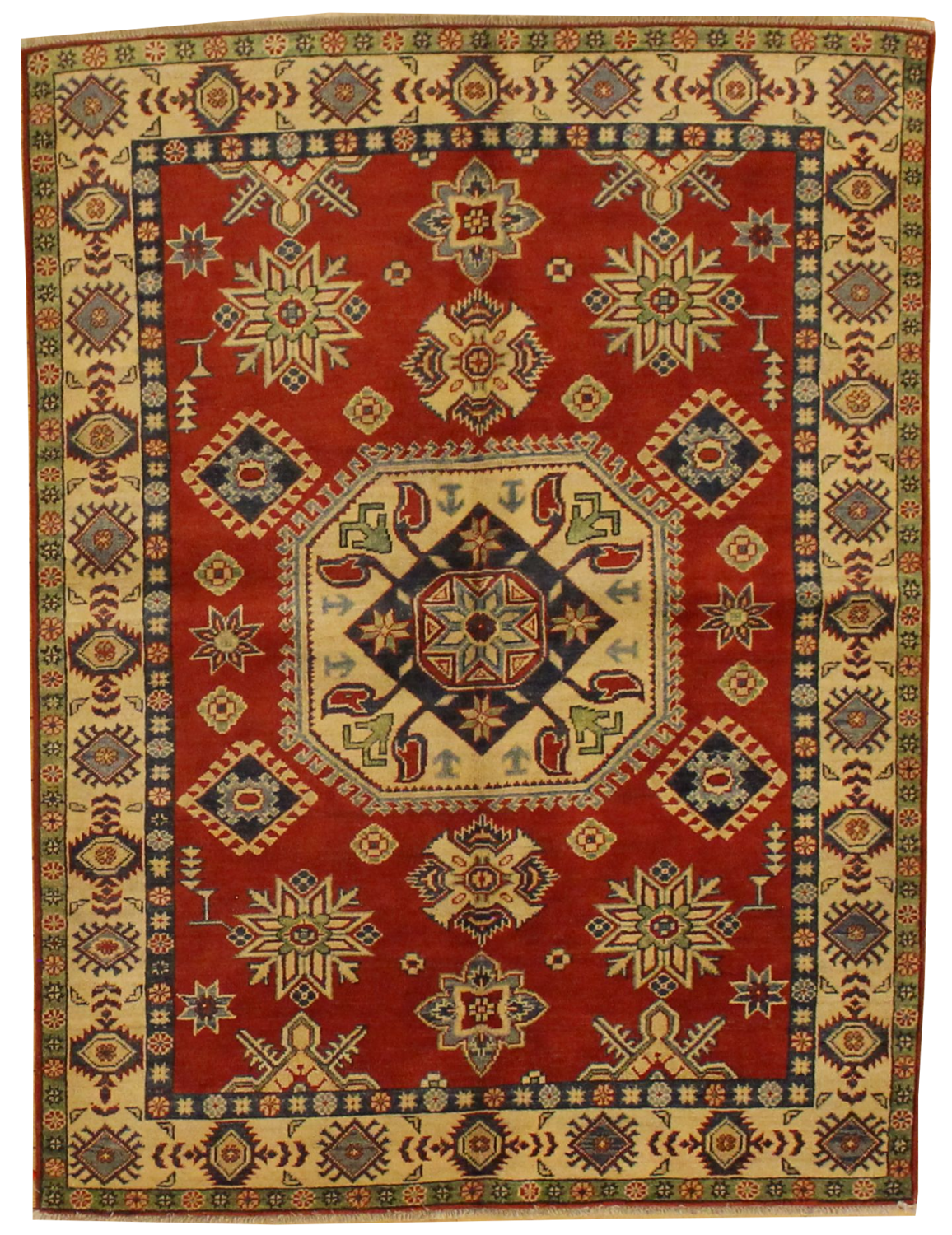 Afghani Kazak - 4.11 x 6.5
