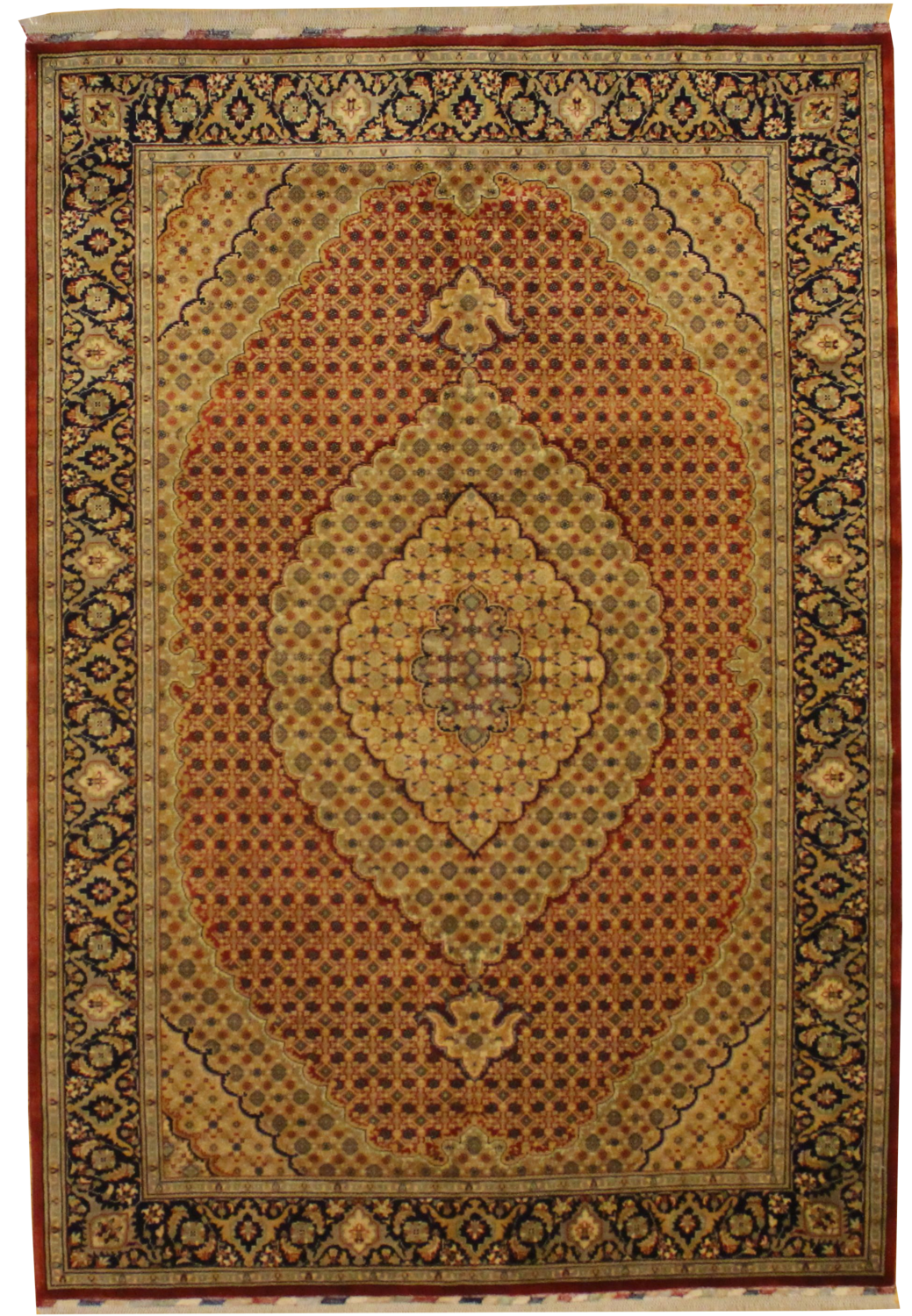 Afghani Tabriz - 6.8 x 9.4