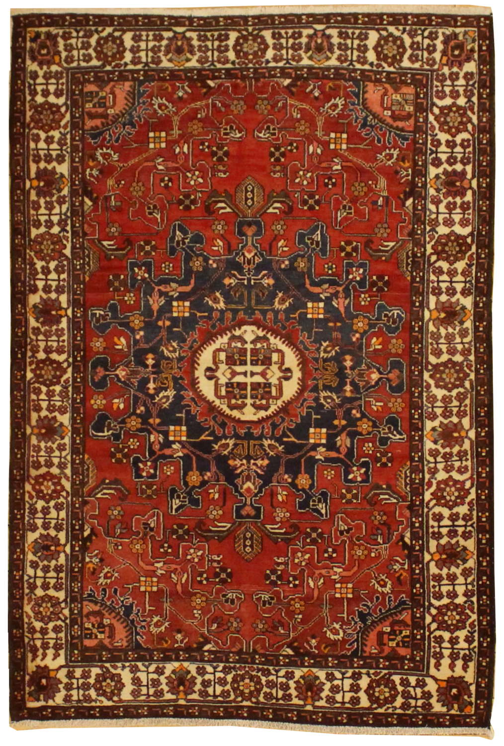 Antique Persian Malayar - 4.6 x 7.0