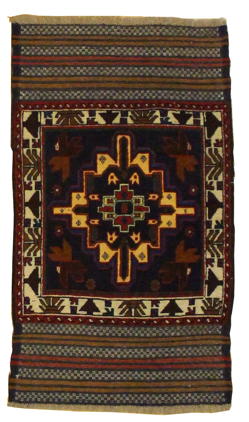 Beluchi Throw Rug - 2.7 x 4.5
