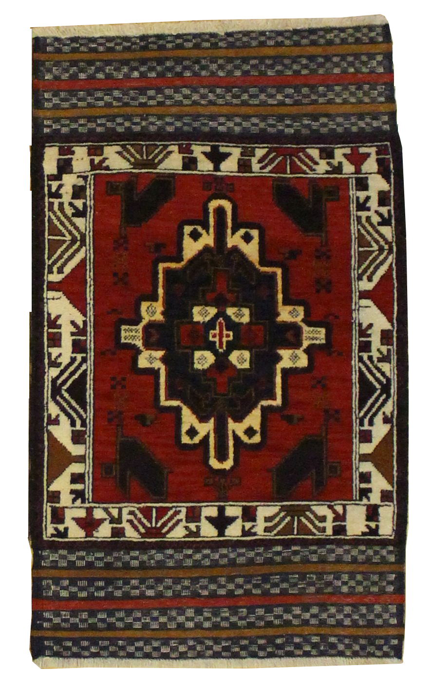 Beluchi Throw Rug - 2.9 x 4.7