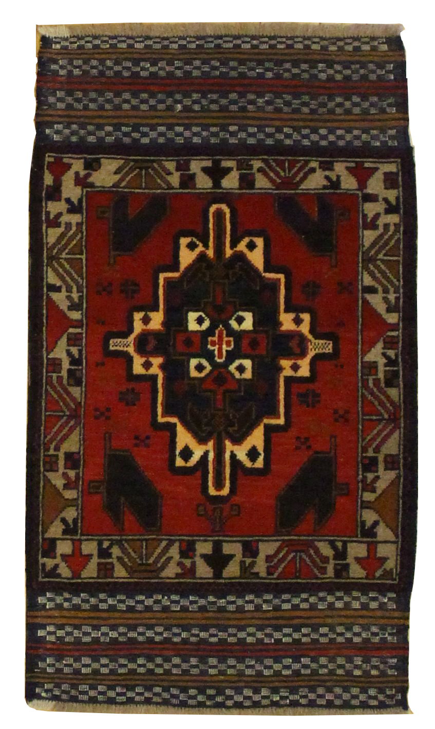 Beluchi Throw Rug - 2.9 x 4.8