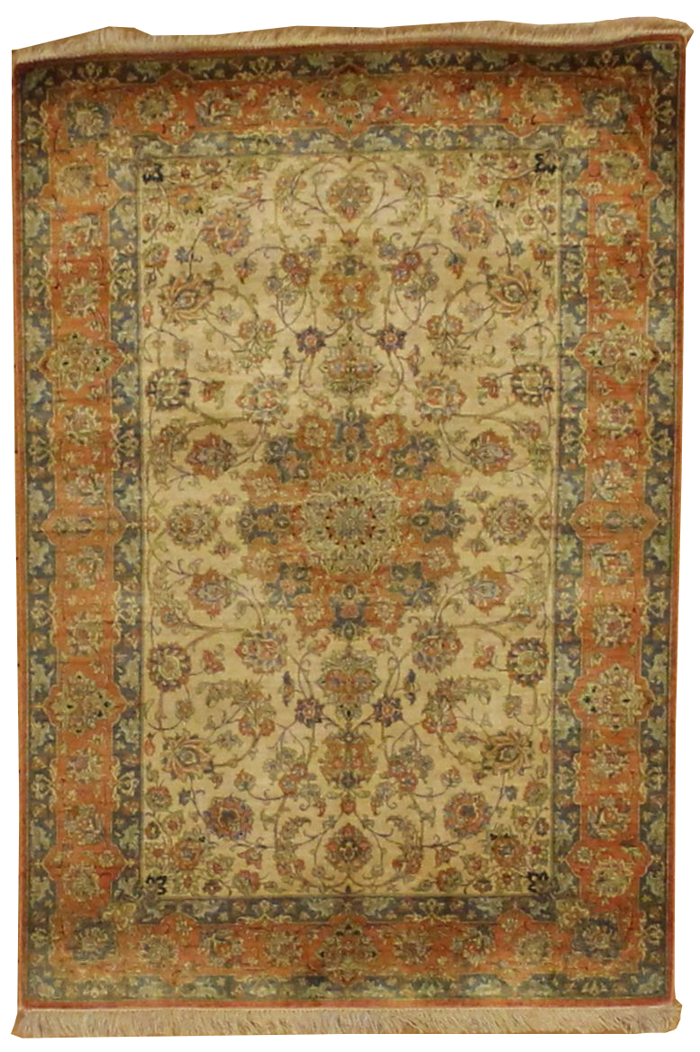 Fine Persian Qum Silk - 2.7 x 3.10